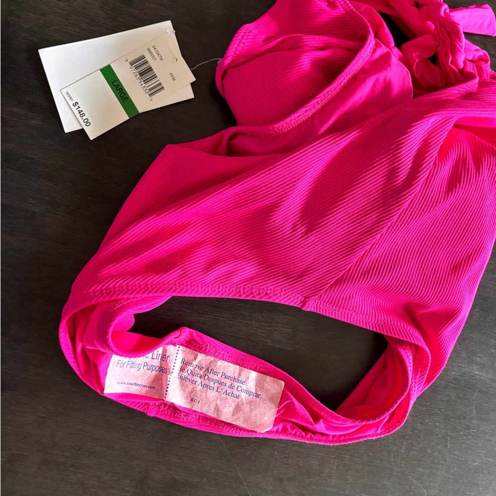Brand new Becca one piece bathing suit.